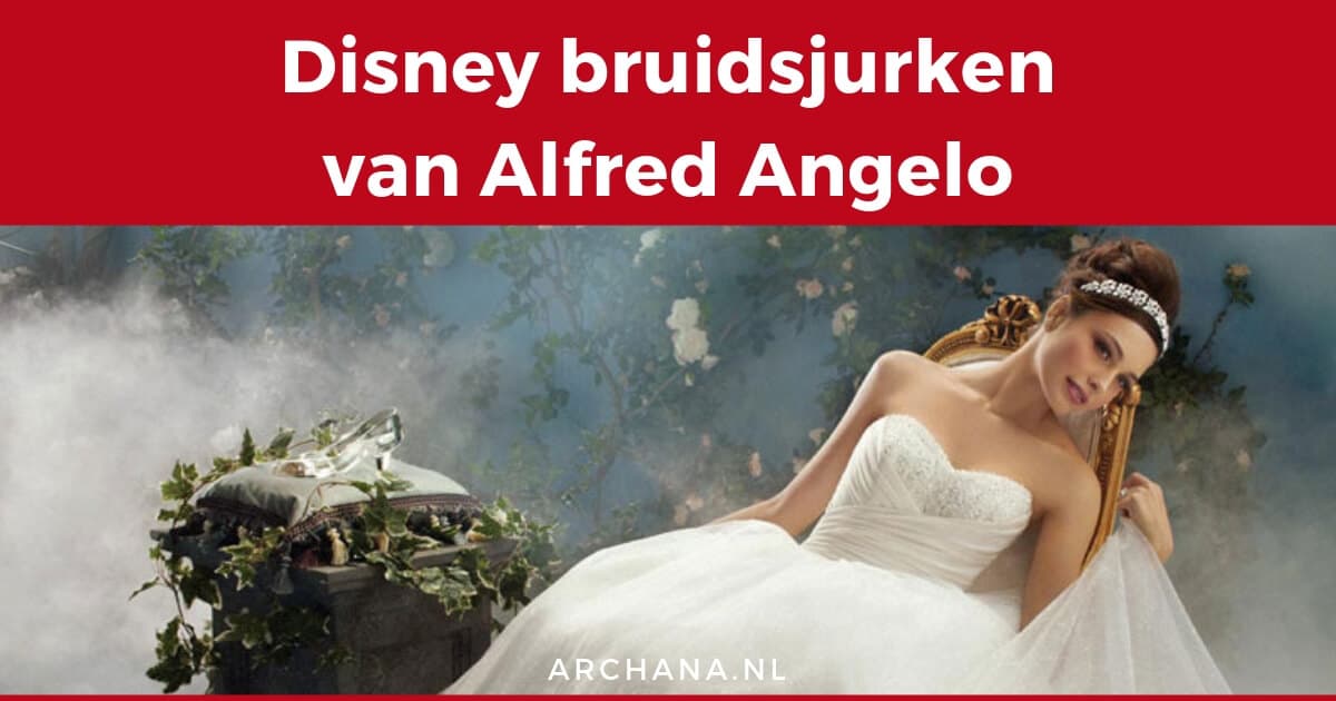 Disney bruidsjurken van Alfred Angelo - Wedding Dress Disney - ARCHANA.NL #trouwjurk #weddingdresses