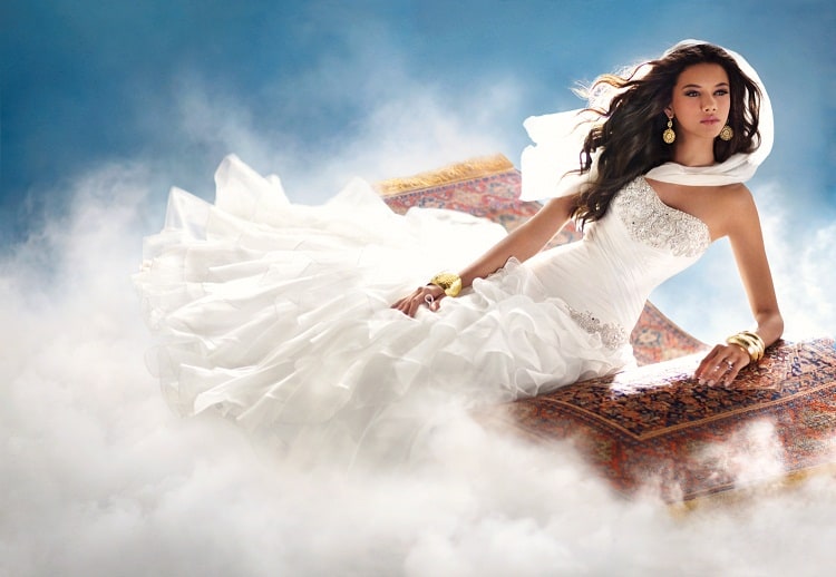 Jasmine wedding dress Disney - Disney bruidsjurken van Alfred Angelo - Wedding Dress Disney - ARCHANA.NL #trouwjurk #weddingdresses