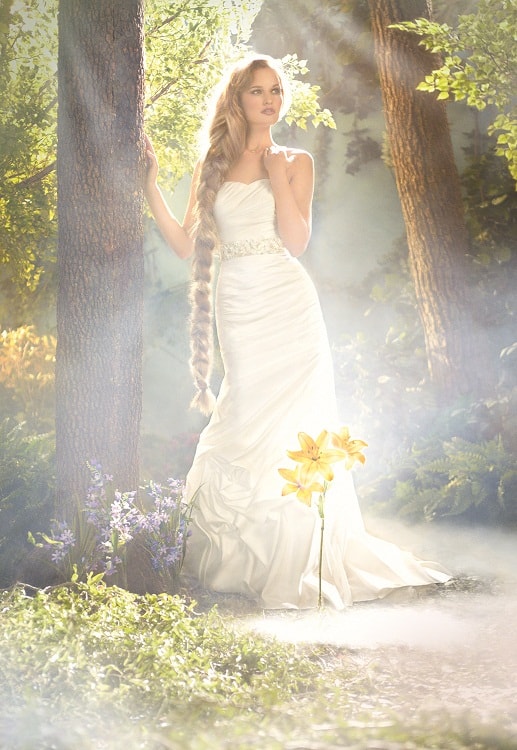 Rapunzel wedding dress Disney - Disney bruidsjurken van Alfred Angelo - Wedding Dress Disney - ARCHANA.NL #trouwjurk #weddingdresses