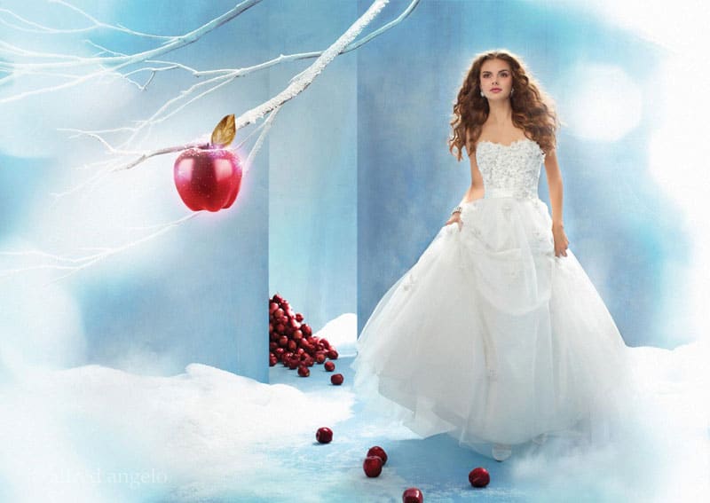Snow White wedding dress Disney Sneeuwwitje - Disney bruidsjurken van Alfred Angelo - Wedding Dress Disney - ARCHANA.NL #trouwjurk #weddingdresses