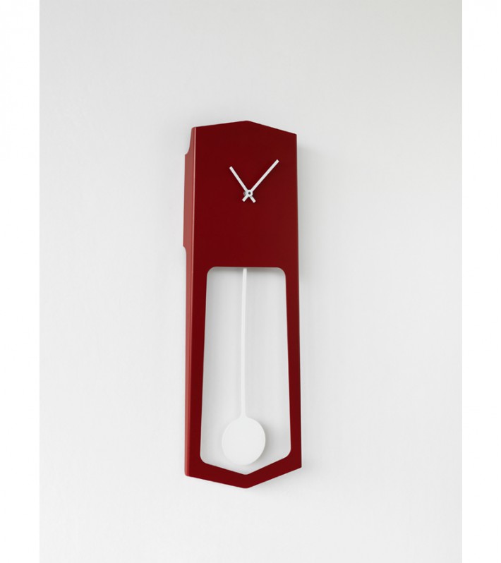Design klokken van Finse ontwerper Ari Kanerva - AIKA klok rood - ARCHANA.NL Design klokken van Finse ontwerper Ari Kanerva - AIKA klok rood - ARCHANA.NL #arikanerva #clocks