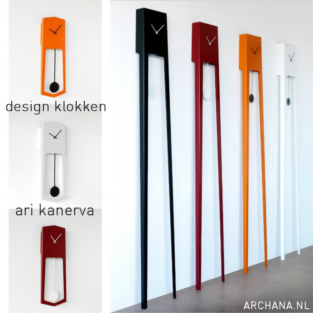 Design klokken van Finse ontwerper Ari Kanerva - ARCHANA.NL #arikanerva #clocks