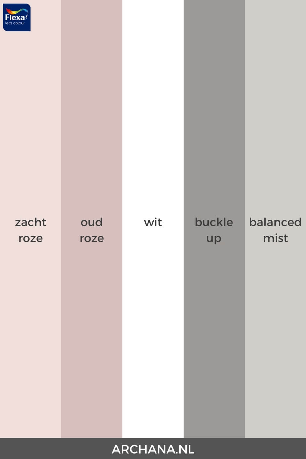 flexa kleuren | 10 ideeën voor een slaapkamer met wit, roze en grijs - ARCHANA.NL | slaapkamer ideeen | slaapkamer interieur