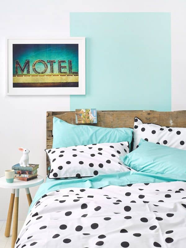 Slaapkamers met polka dots print - ARCHANA.NL | polka dots slaapkamer | dekbedovertrekken met polka dots #bedroom #slaapkamers