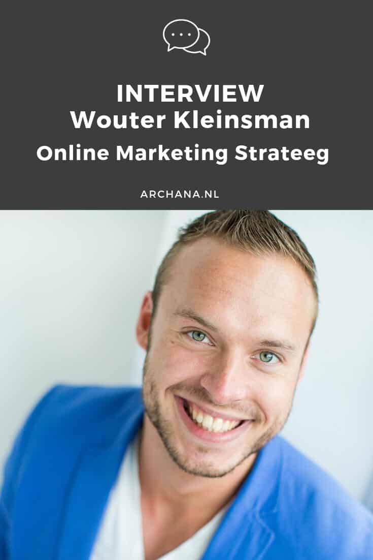 Interview met Wouter Kleinsman