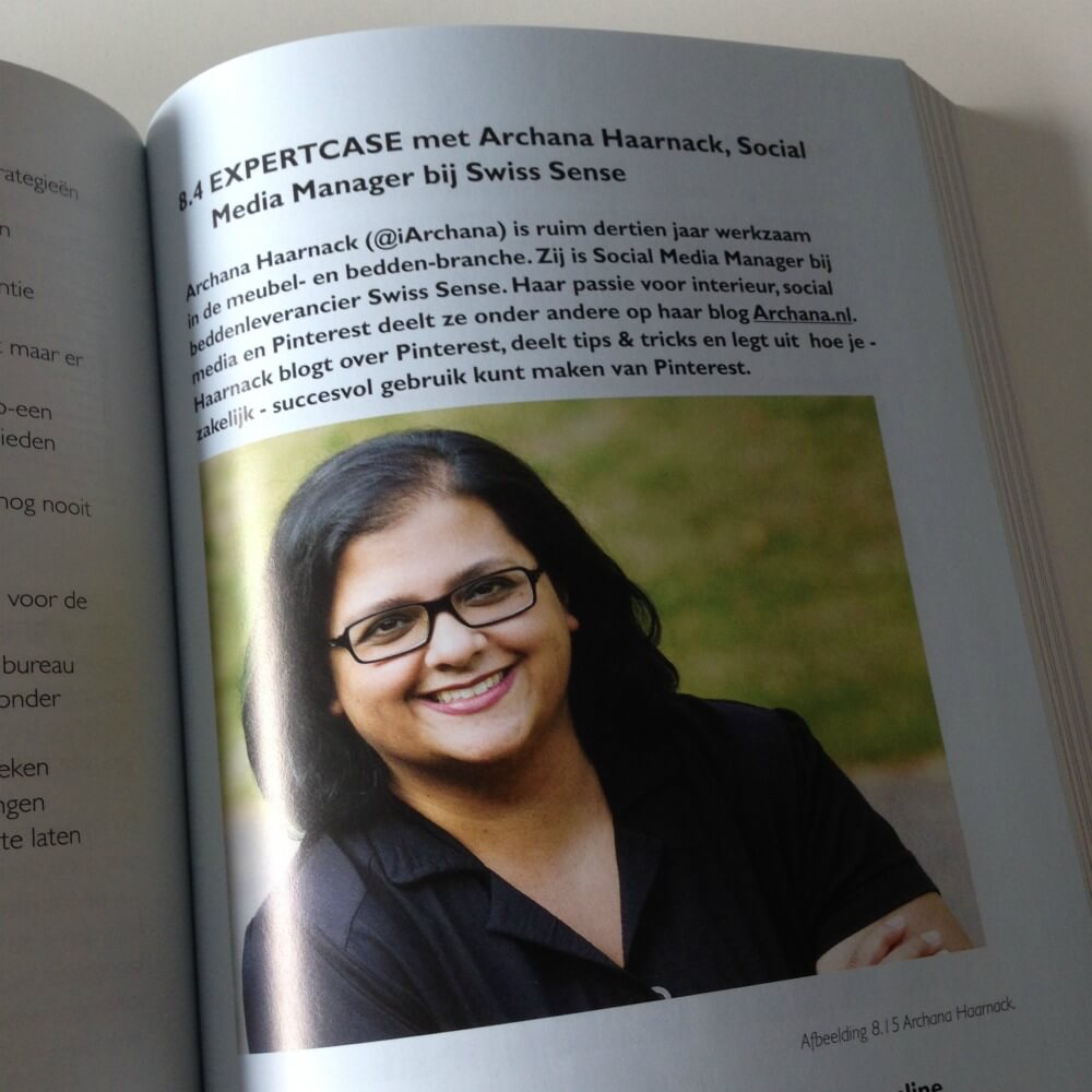 Archana Haarnack over Pinterest in Handboek Online Marketing 4