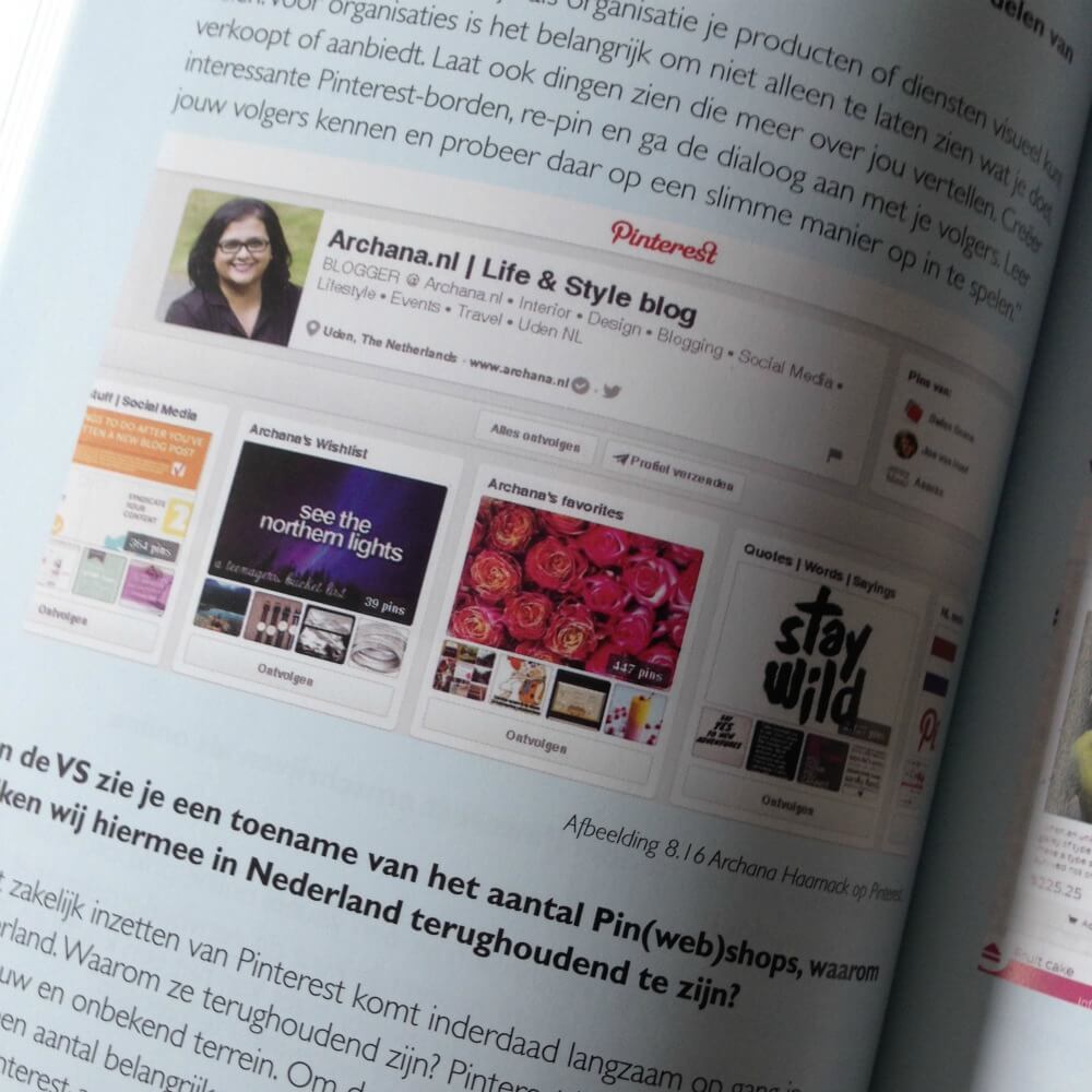 Archana over Pinterest in Handboek Online Marketing 4