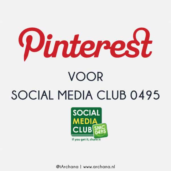 Pinterest presentatie voor SMC0495 | www.archana.nl