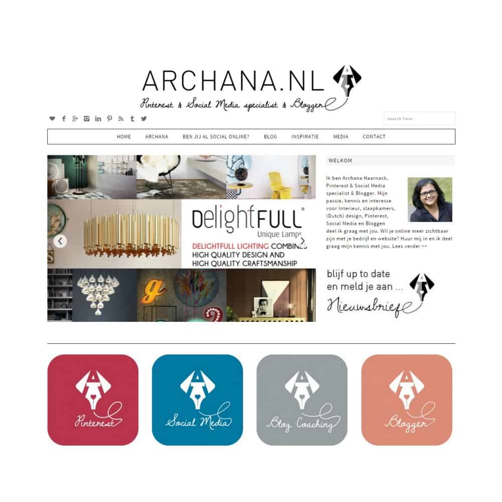 ARCHANA.NL is vernieuwd! Let's connect! | www.archana.nl 