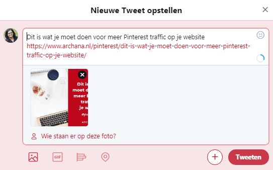 Een tweet opstellen | Twitter tips om je online zichtbaarheid te vergroten - ARCHANA.NL #socialmedia #socialmediatips