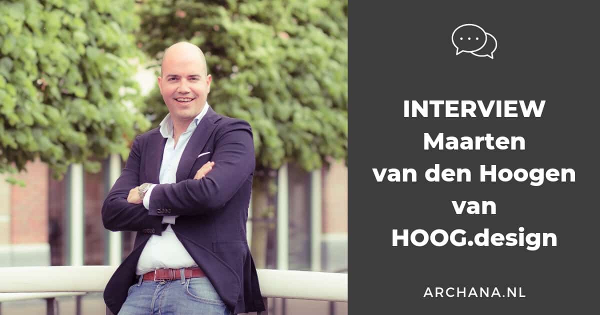 Interview met Maarten van den Hoogen van HOOG.design