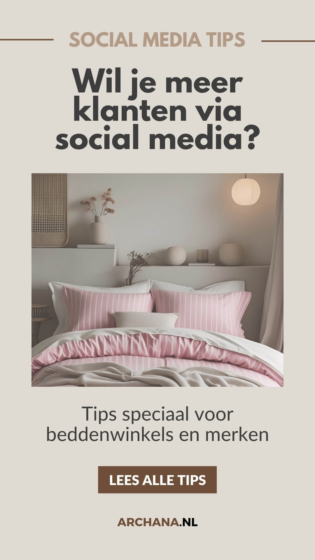 Wil je meer klanten via social media? - Social media voor de beddenbranche