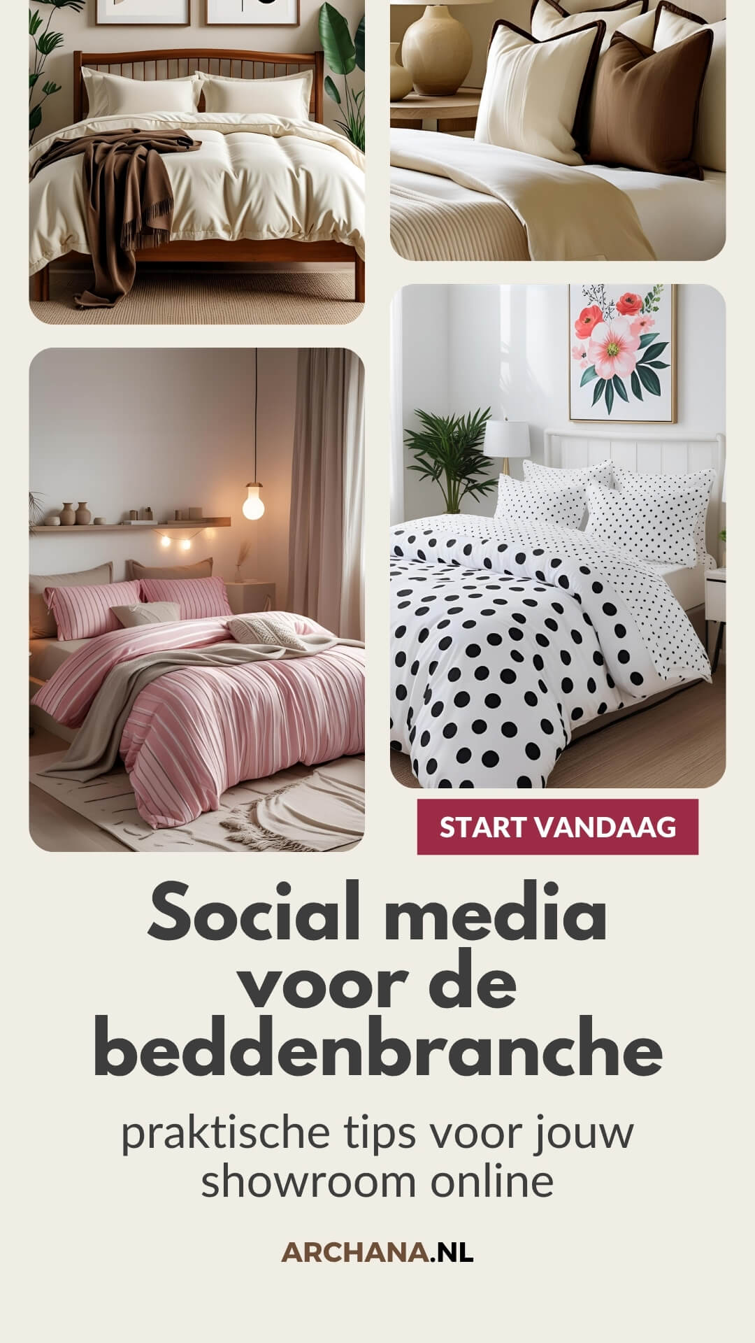 Social media marketing tips voor de beddenbranche