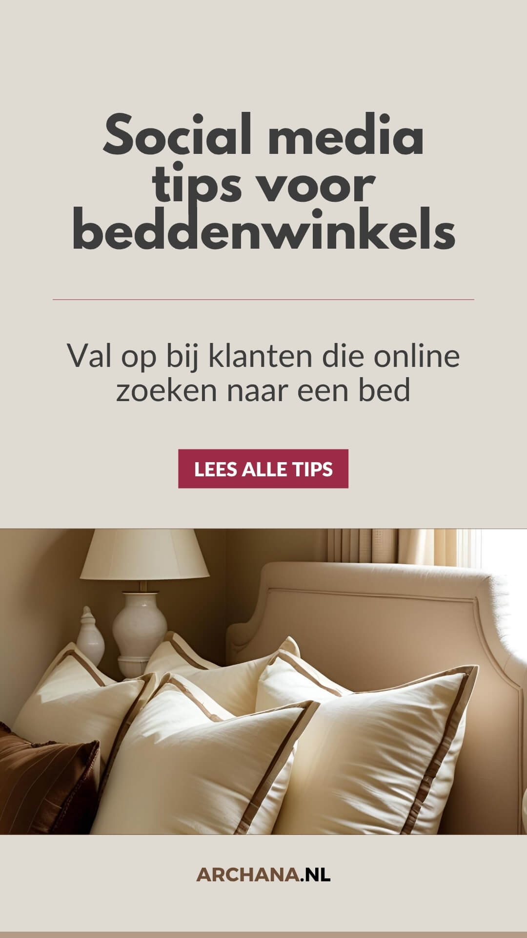 Social media tips voor beddenwinkels - Val online op bij jouw klanten