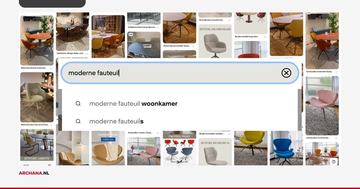 Pinterest voor meubelmerken: zichtbaar groeien met Pinterest SEO Zoeken op Pinterest