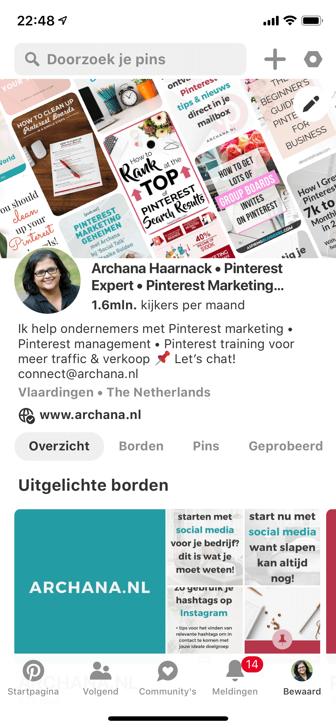 Pinterest app 2019 - Pinterest Nederland - ARCHANA.NL #pinterest #pinterestnederland