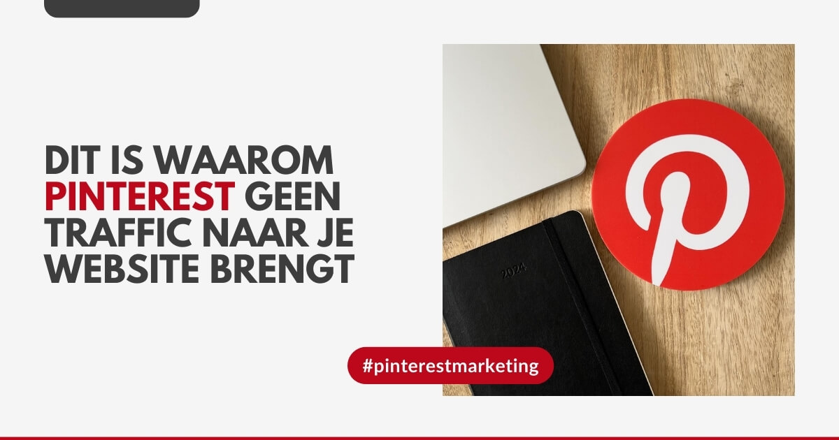 Dit is waarom je geen Pinterest traffic krijgt naar je website.