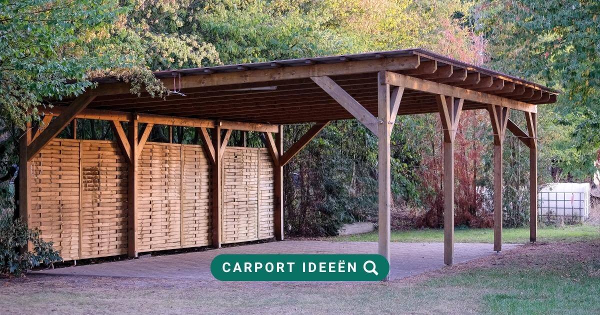 Populaire Pinterest zoekterm voor de zomer 'Carport ideeën' - ARCHANA.NL