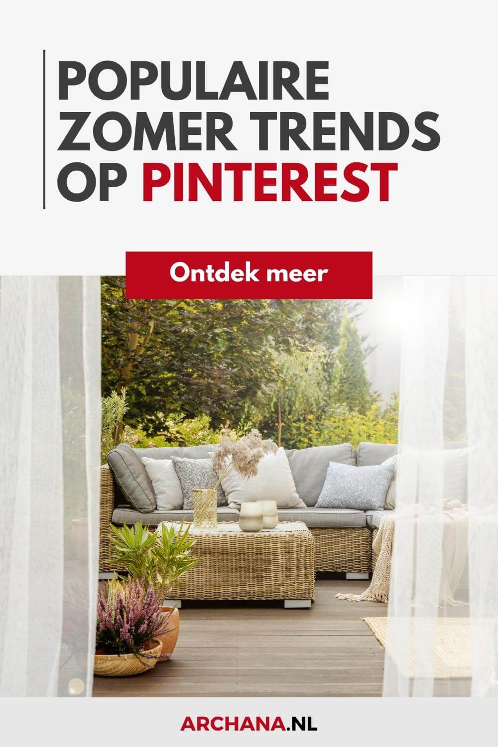 Populaire Zomer Trends op Pinterest - ARCHANA.NL