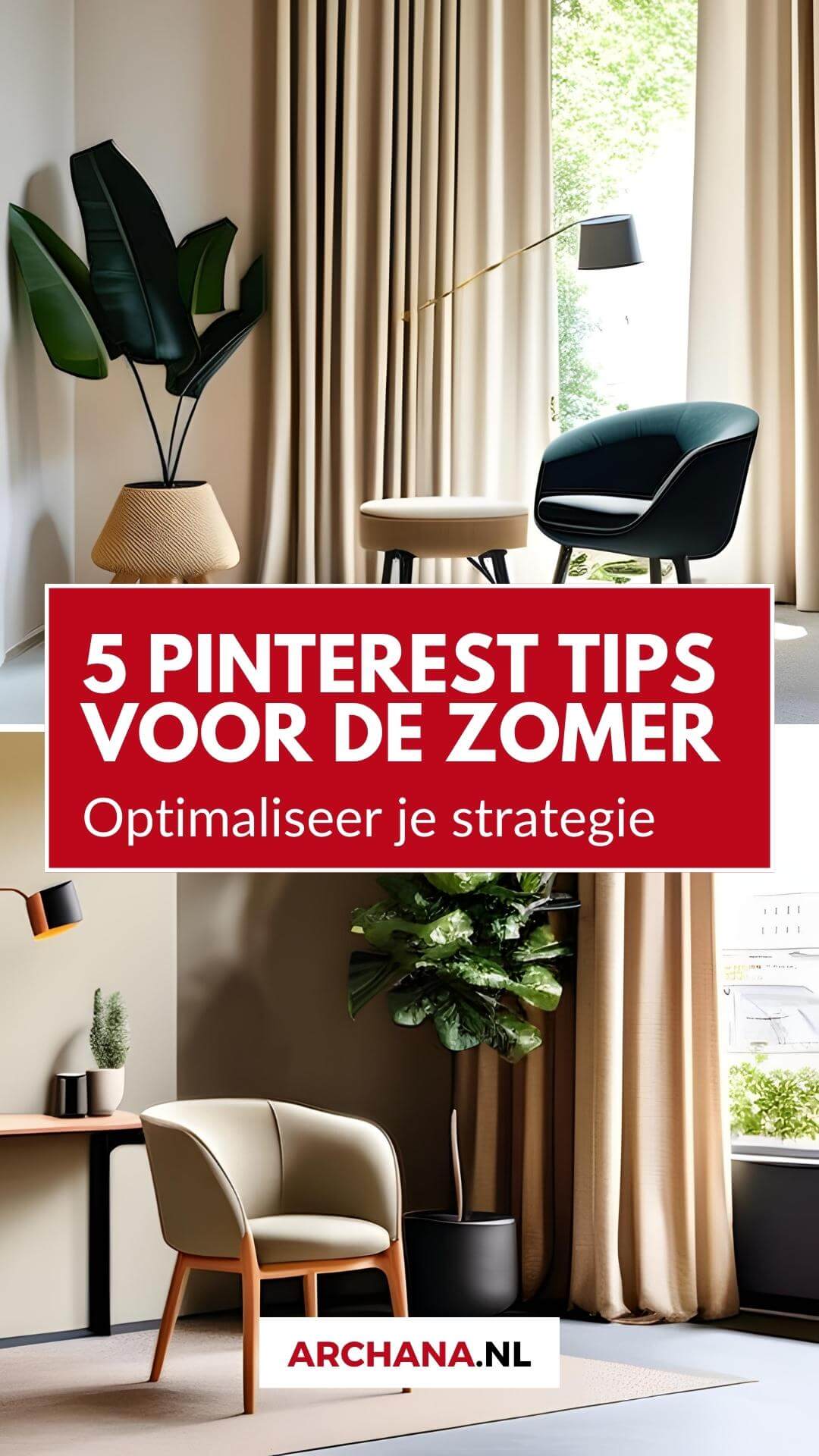 5 Pinterest Tips voor de zomer - Pinterest voor bedrijven - ARCHANA.NL