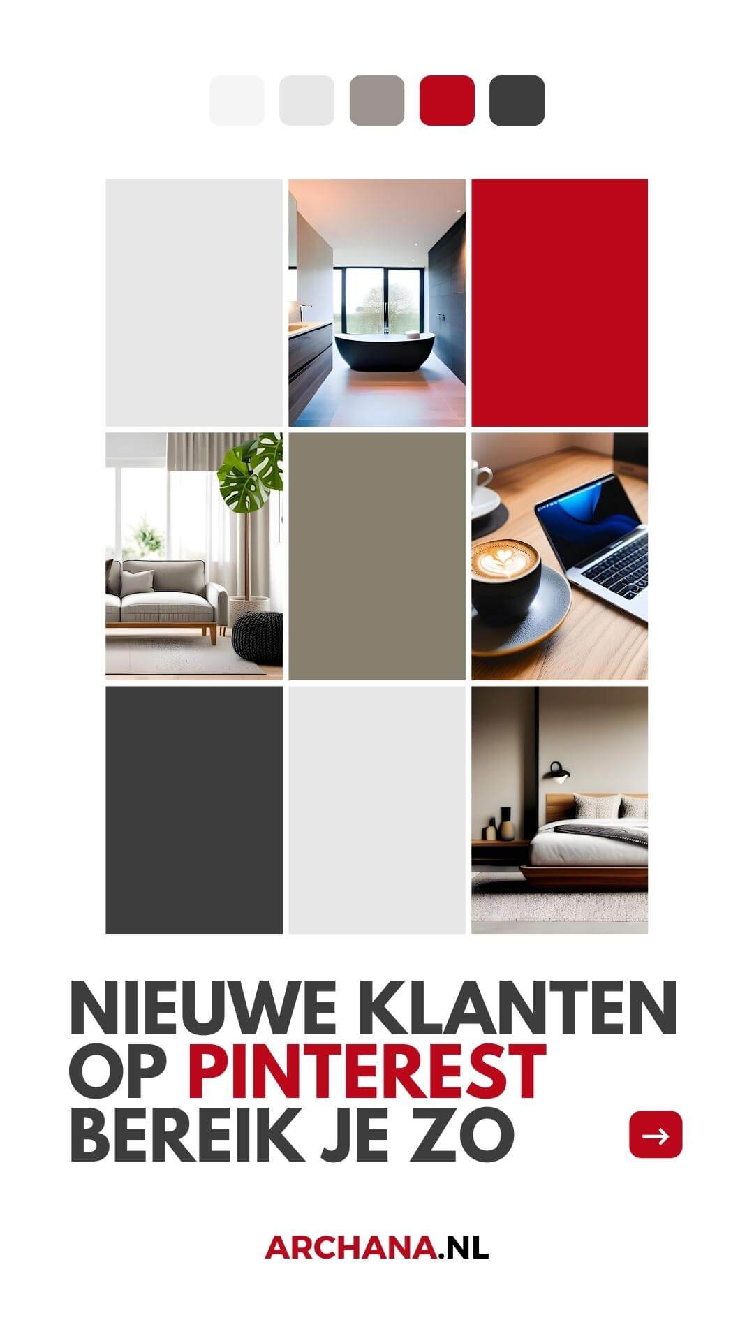 Nieuwe klanten op Pinterest bereik je zo - Pinterest SEO - ARCHANA.NL