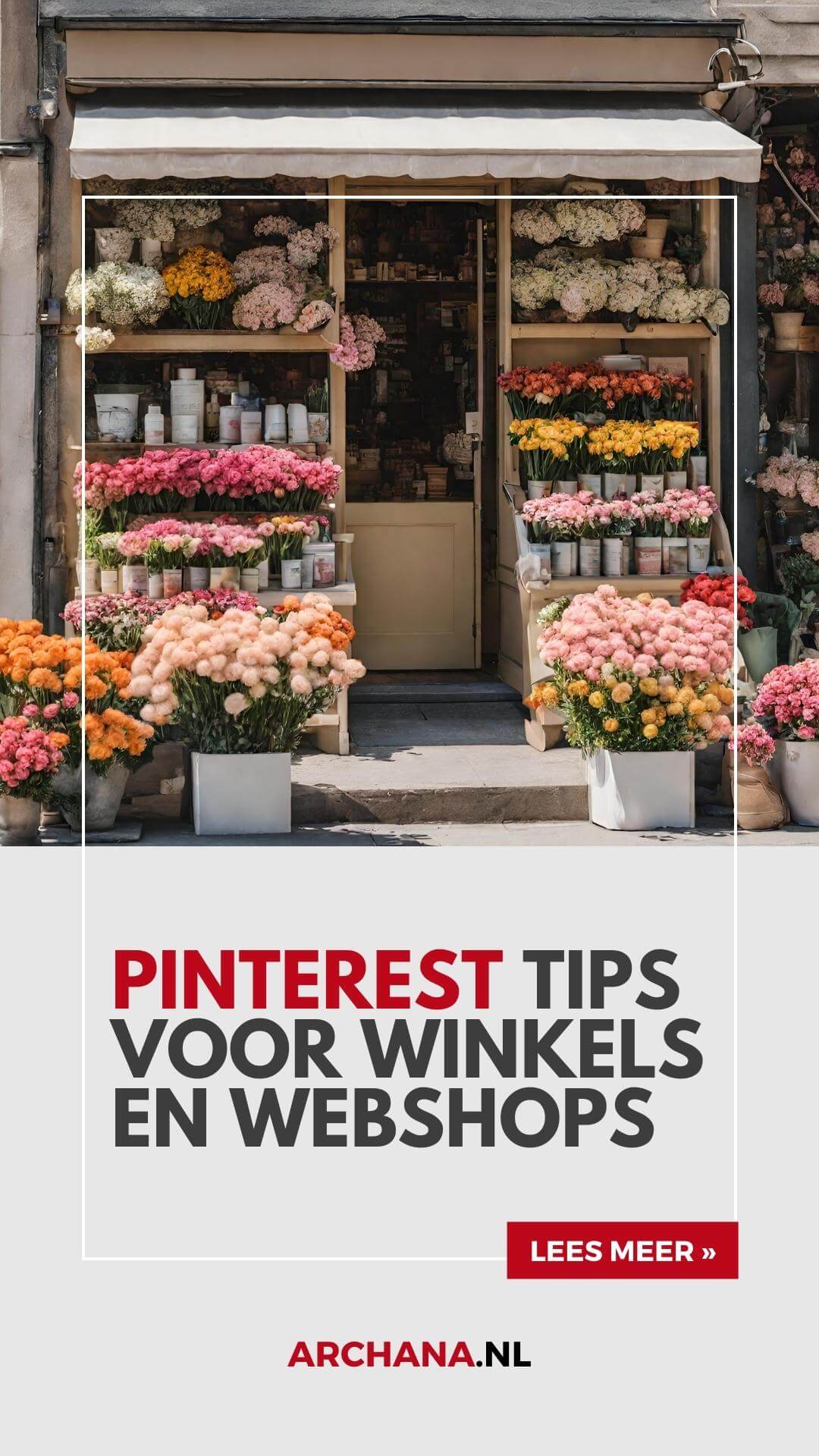 Pinterest tips voor winkels en webshops - ARCHANA.NL