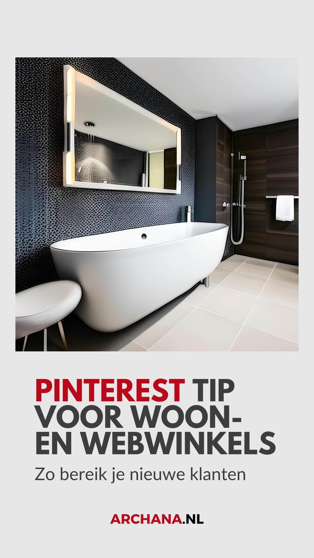 Pinterest tip voor woon- en webwinkels - Online marketing tips - ARCHANA.NL