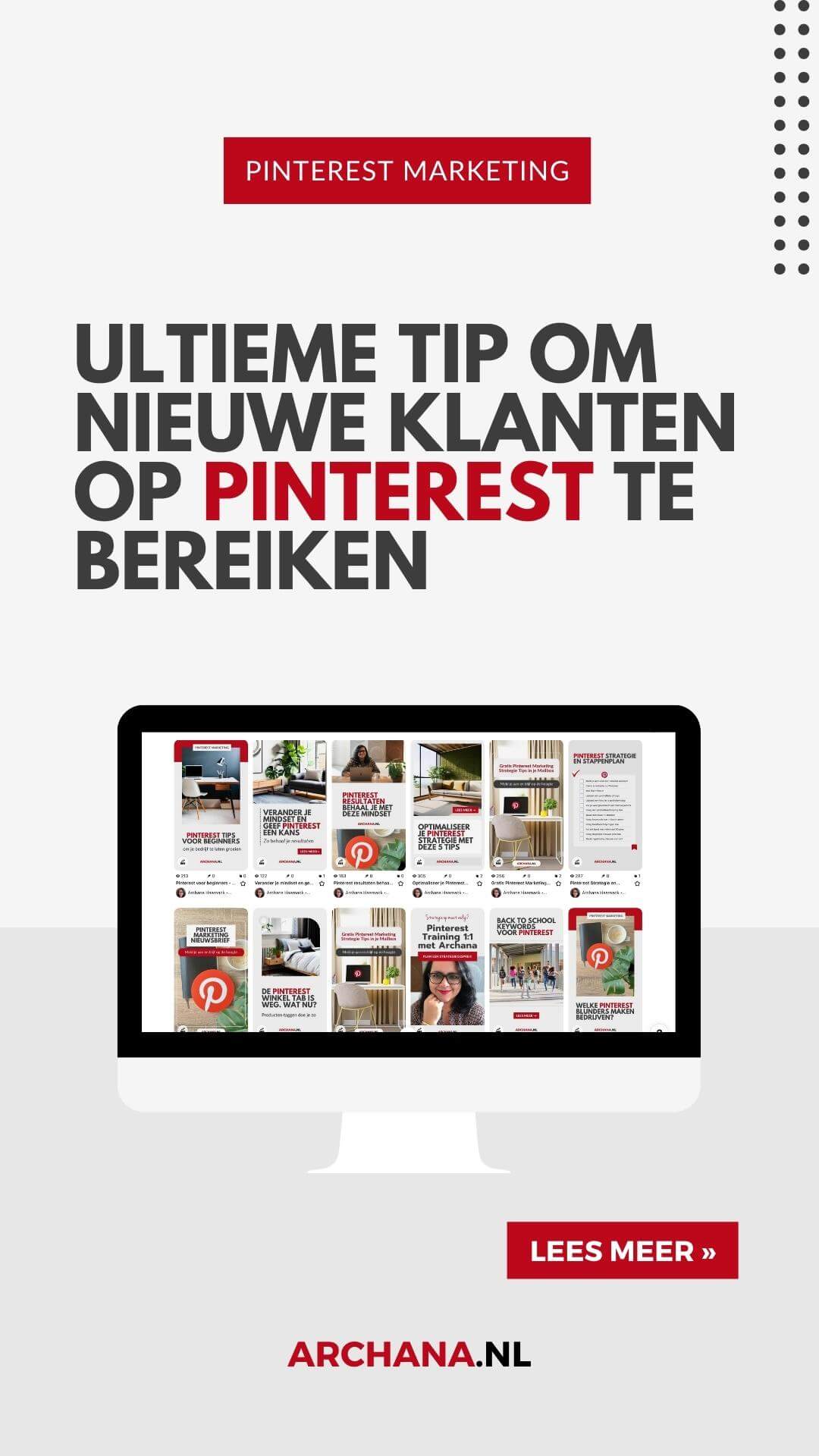 Ultieme tip om nieuwe klanten op Pinterest te bereiken - ARCHANA.NL