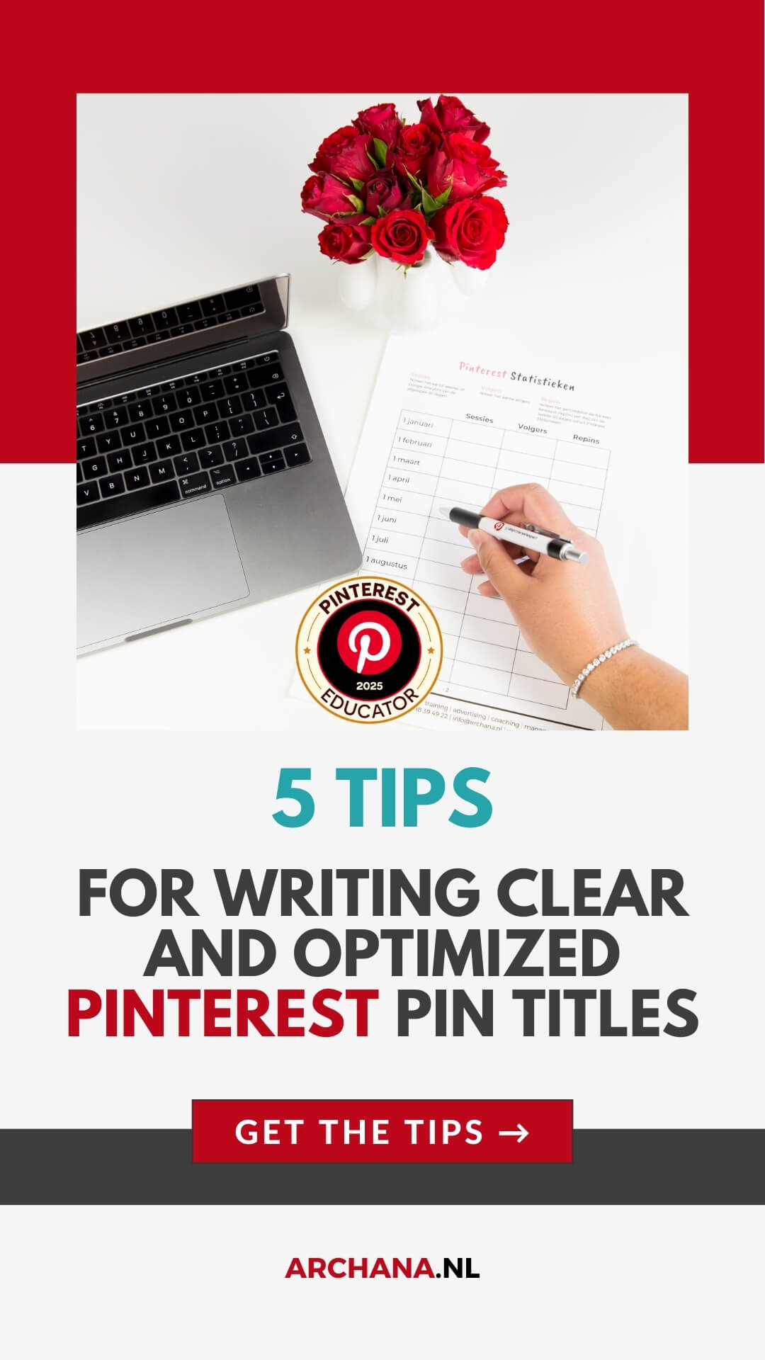 5 tips for writing clear and optimized Pinterest Pin titles