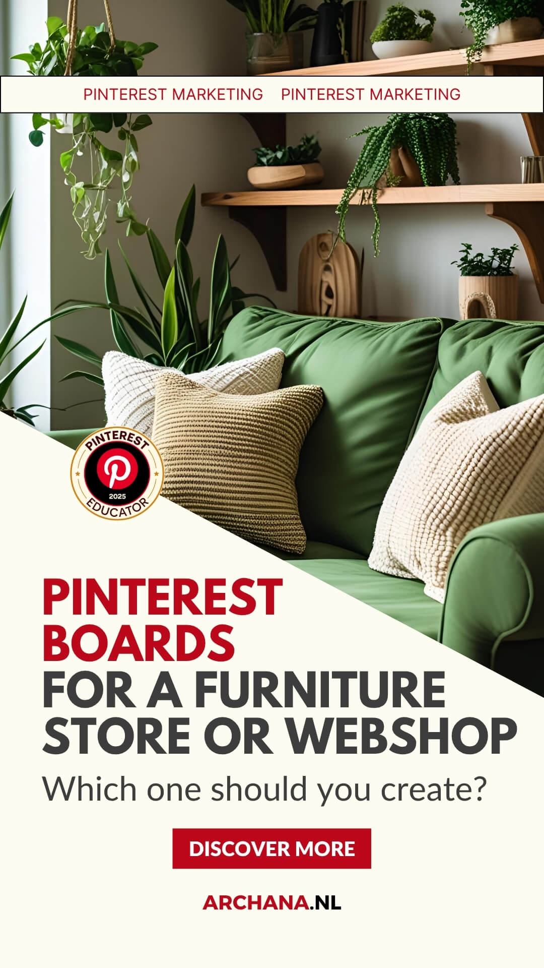 Which Pinterest boards should you create as a Furniture Store or Webshop