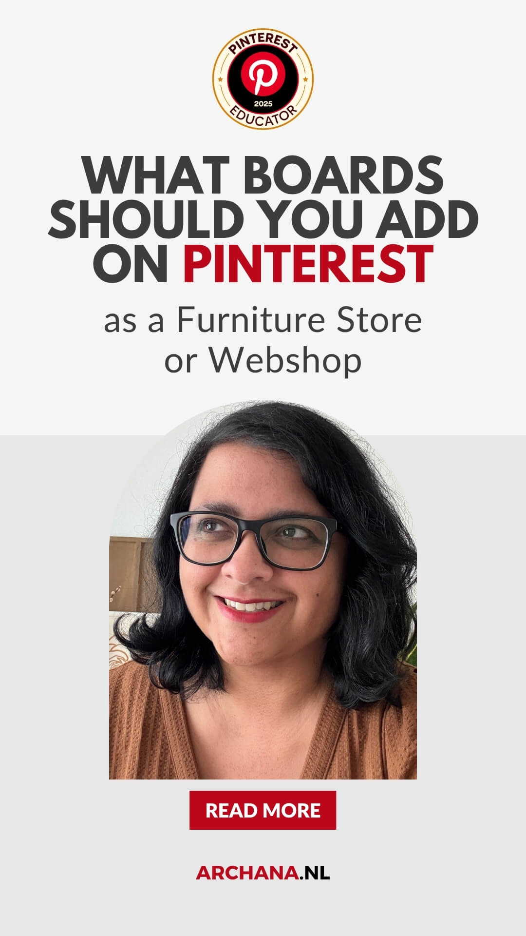 What boards to add on Pinterest as a Furniture Store or Webshop