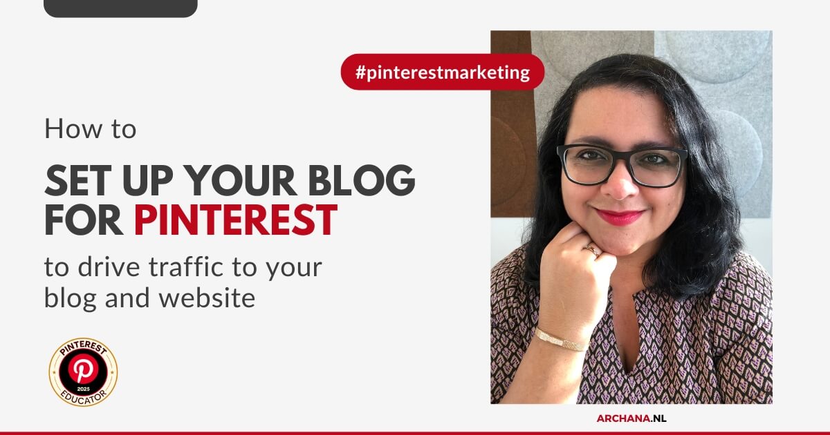 How to set up your blog for Pinterest to drive traffic to your blog and website