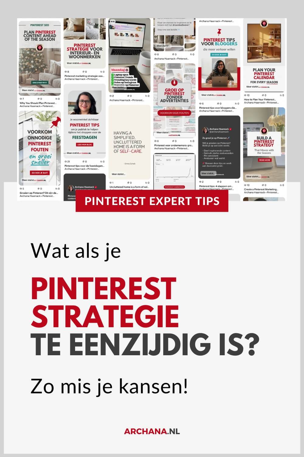 Wat als je Pinterest strategie te eenzijdig is? Zo mis je kansen